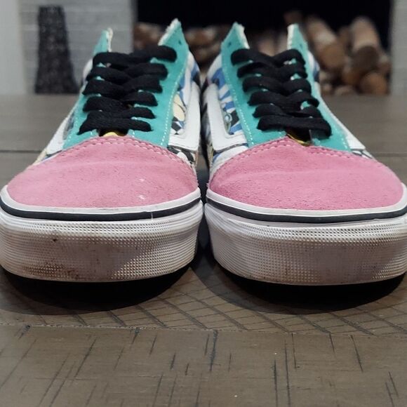 Vans x Disney Vintage Old Skool Suede Sneakers Size Men's 6 Women's 7.5 - Picture 7 of 12